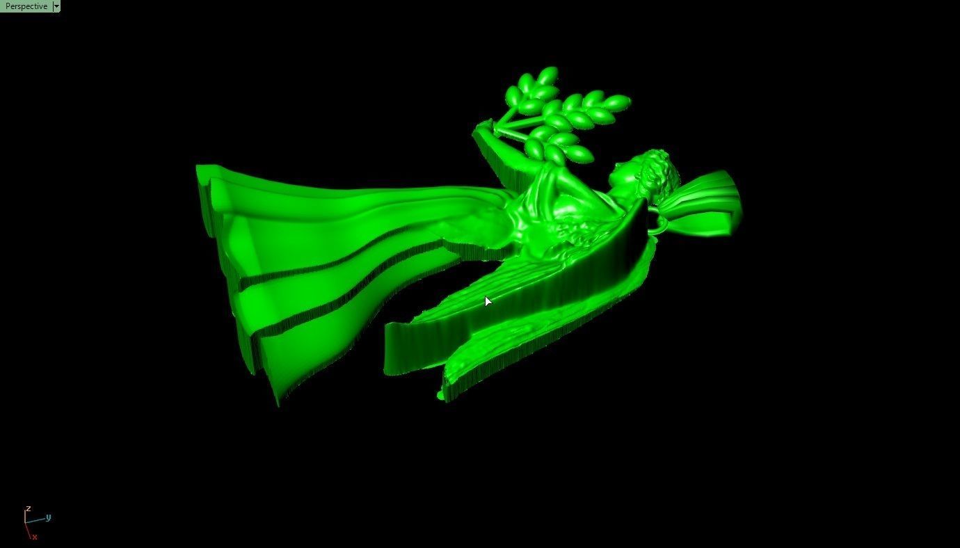 GEMINI PEANDANT  3D print model_8