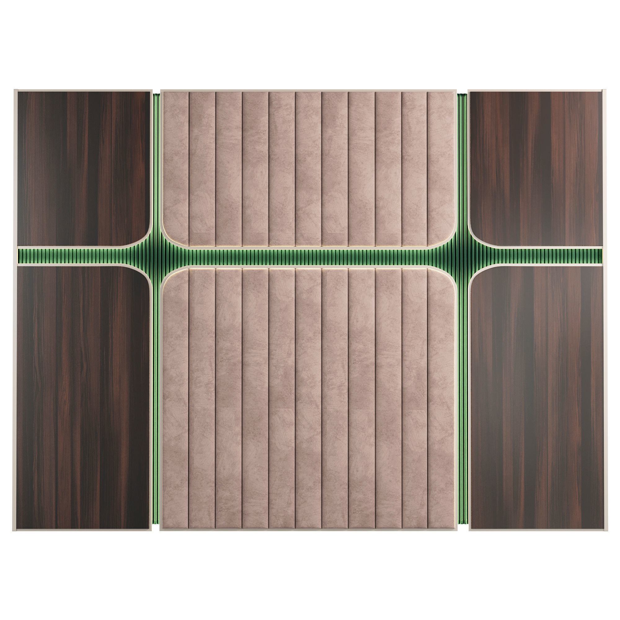 Wall panels 003 3D model_2