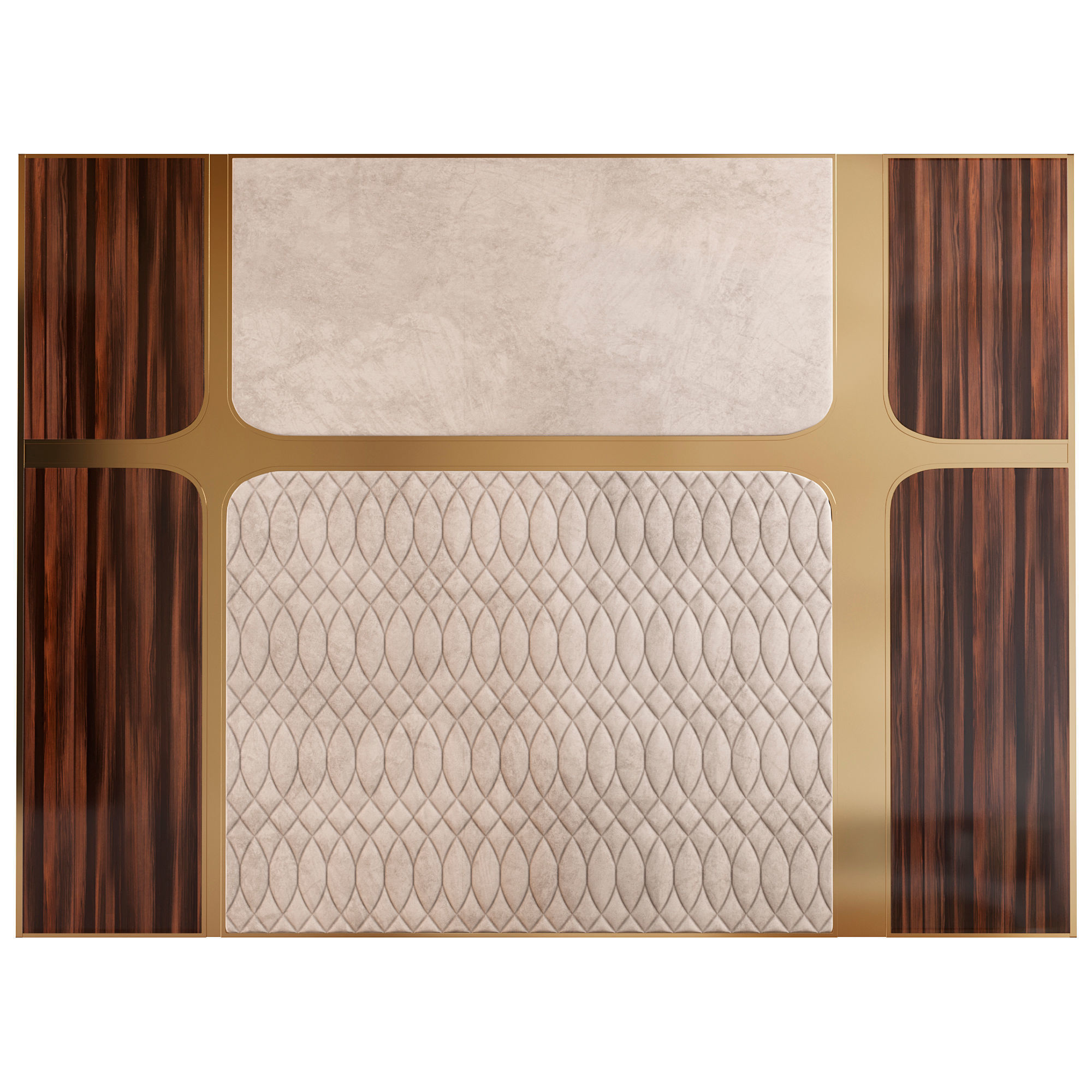 Wall panels 011 3D model_1