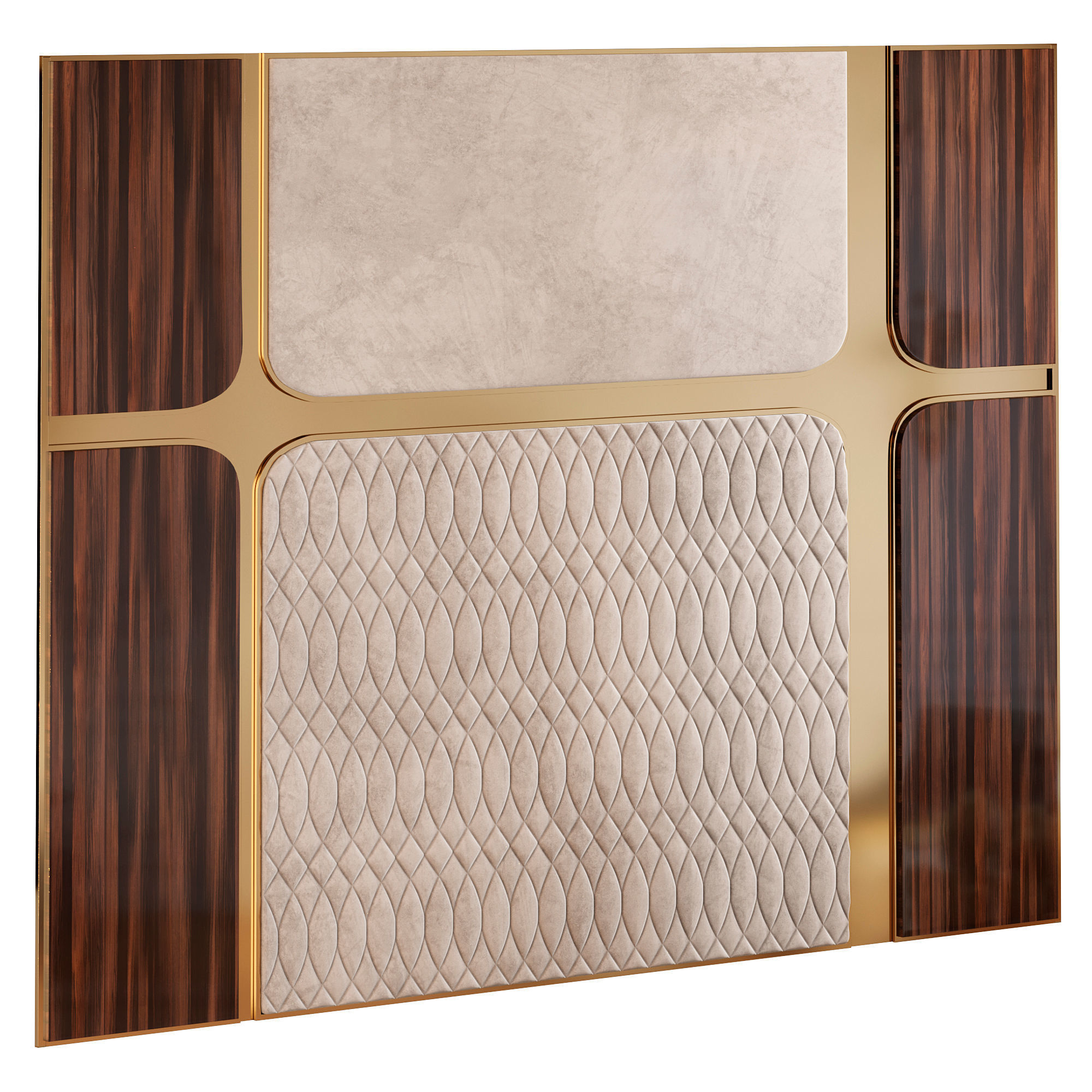 Wall panels 011 3D model_2