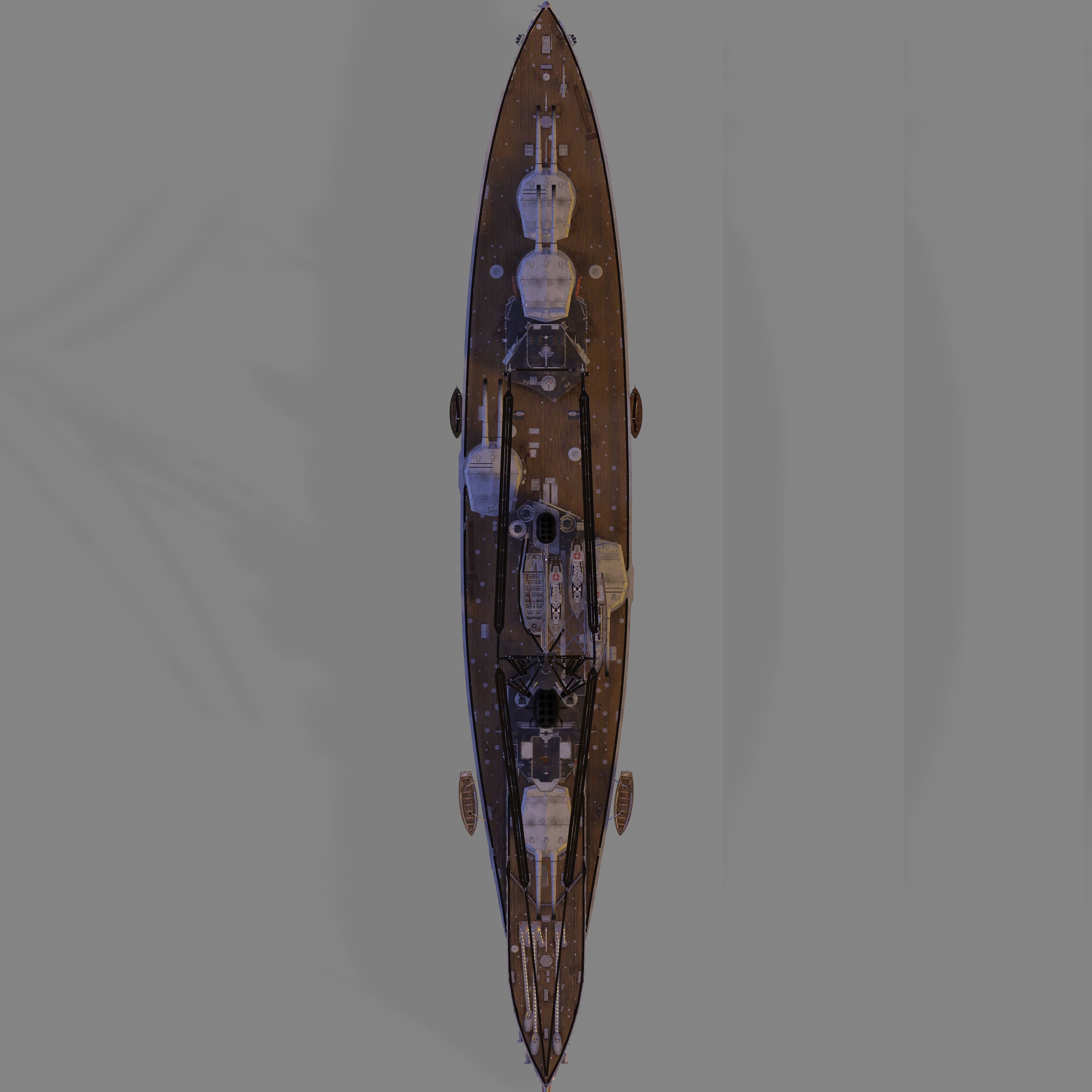 HMS Colossus 3D model_6