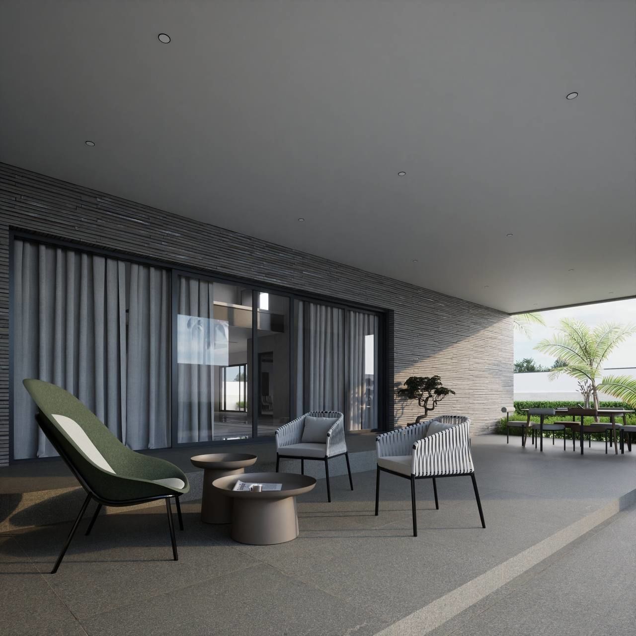 Modern House Design - Domus Aeterna 3D model_1