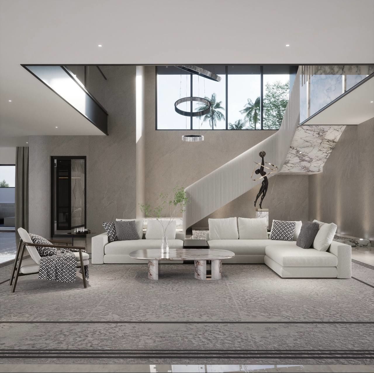 Modern House Design - Domus Aeterna 3D model_5