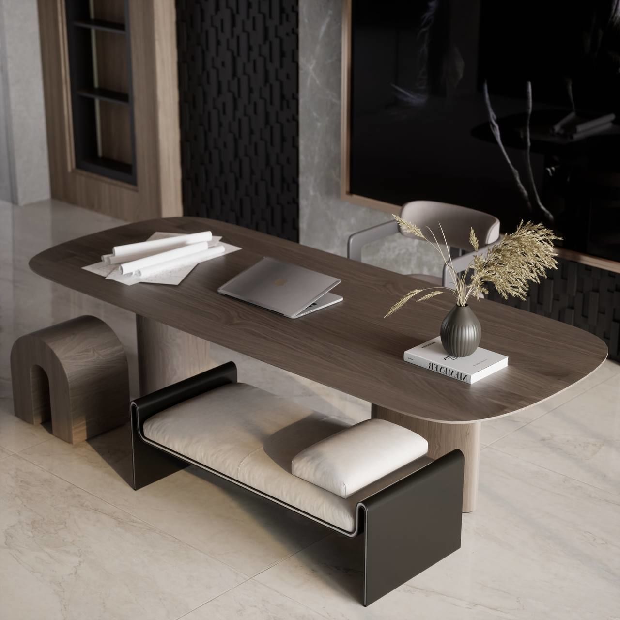 Modern House Design - Domus Aeterna 3D model_3