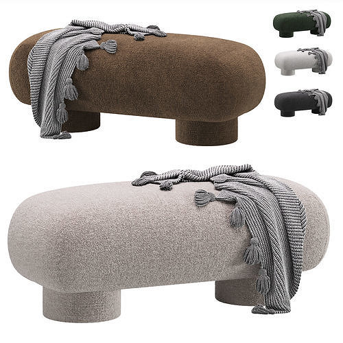 Bench Koto Cozy  3D model