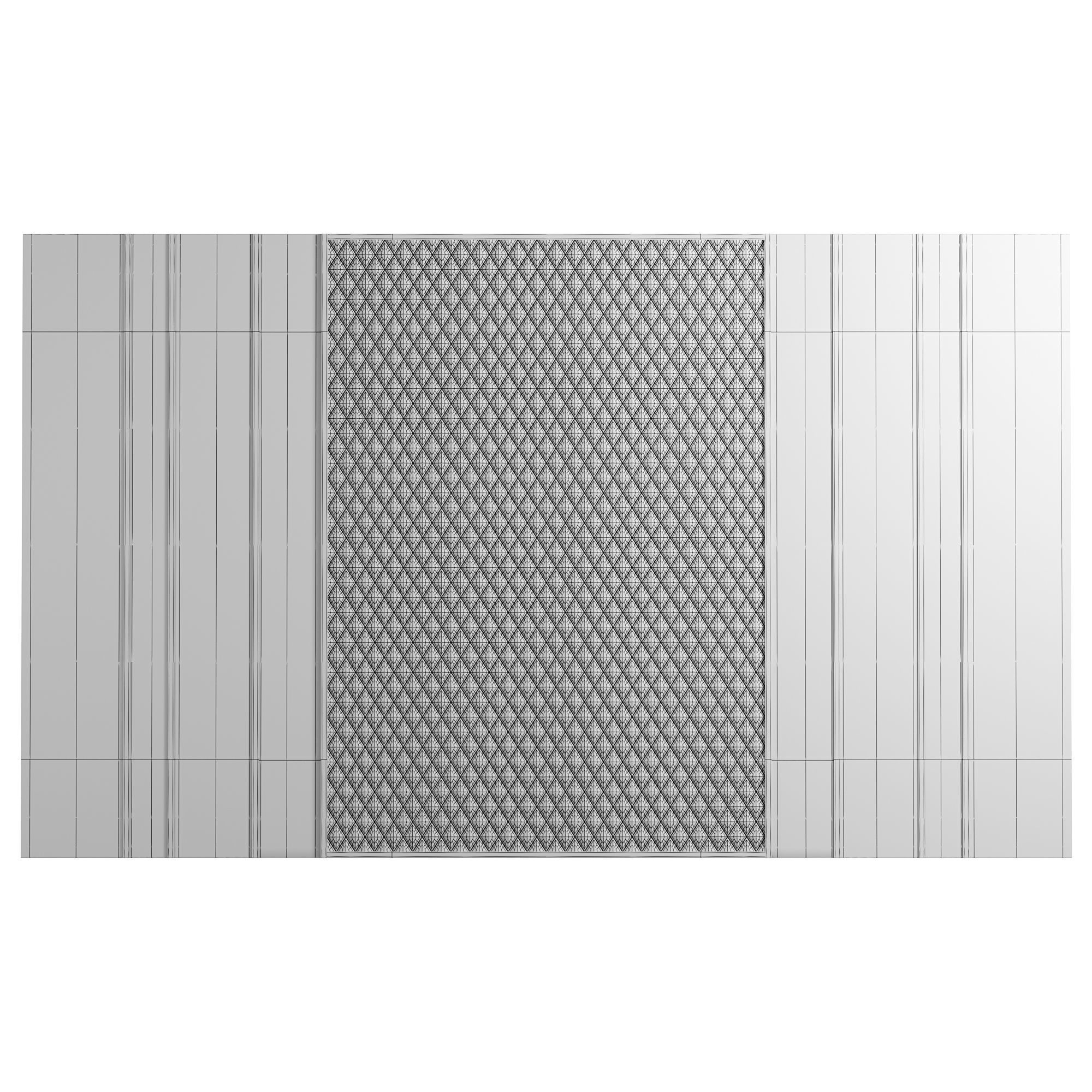 wall panels 012 3D model_4