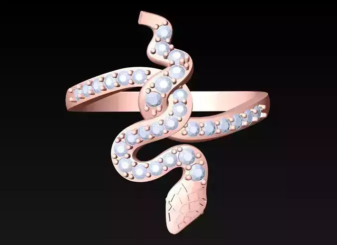 Snake Ring - N2171