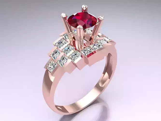 Diamond Ring - Womens Rings - N2184