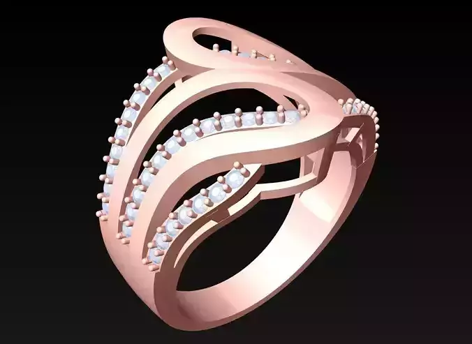 Diamond Ring - Womens Rings - N2188