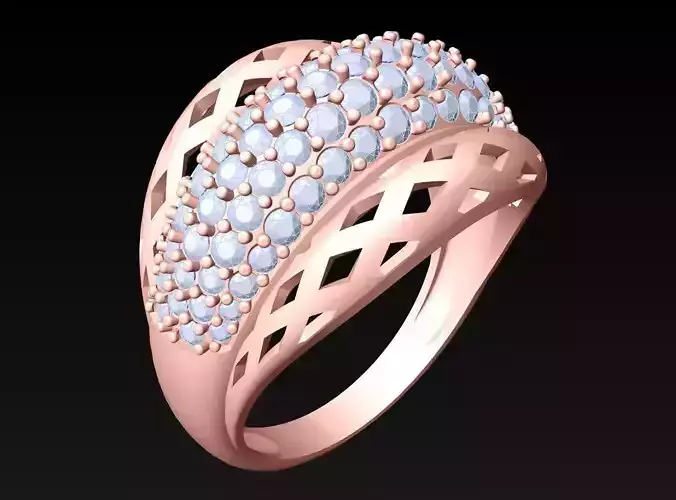 Diamond Ring - Womens Rings - N2211