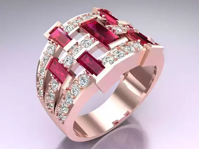 Diamond Ring - Womens Rings - N2235