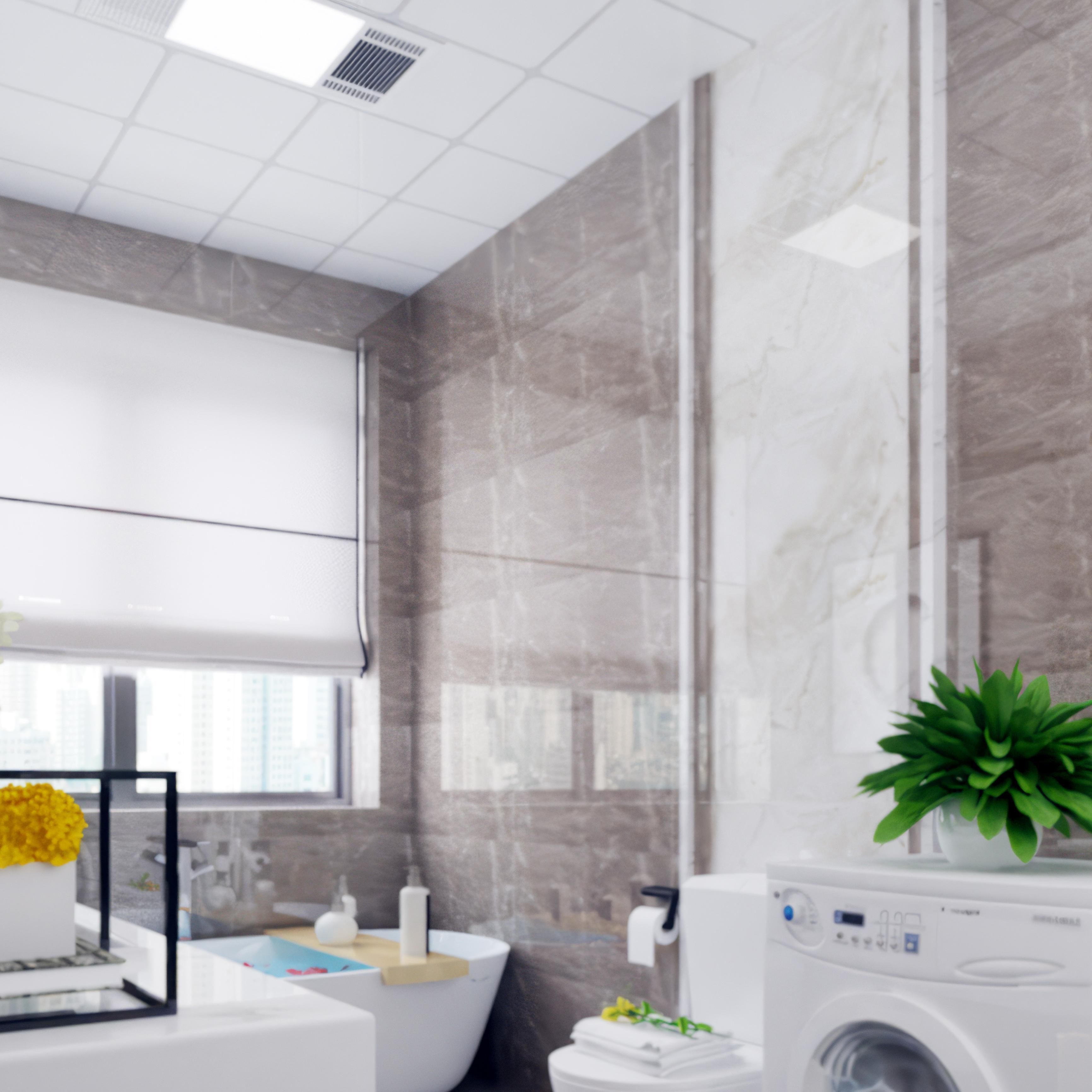 New bathroom style Chinese 3D model_3