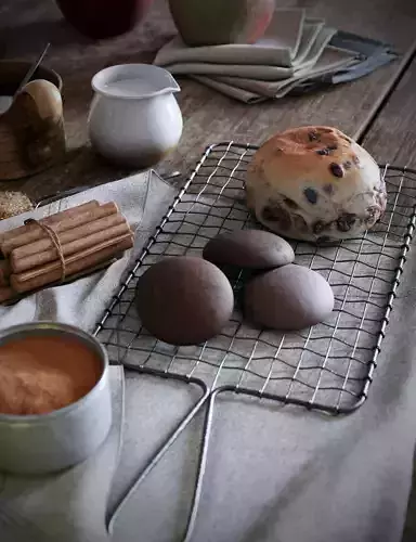 Breakfast food set - 3d scans and 3d models 3D model
