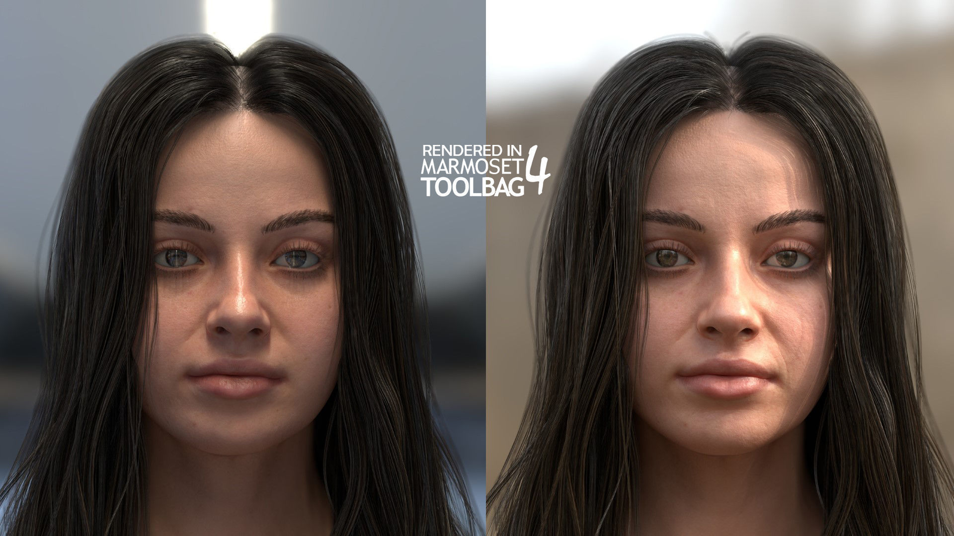 Woman Backpacker - Modular - Rigged Low-poly 3D model_4