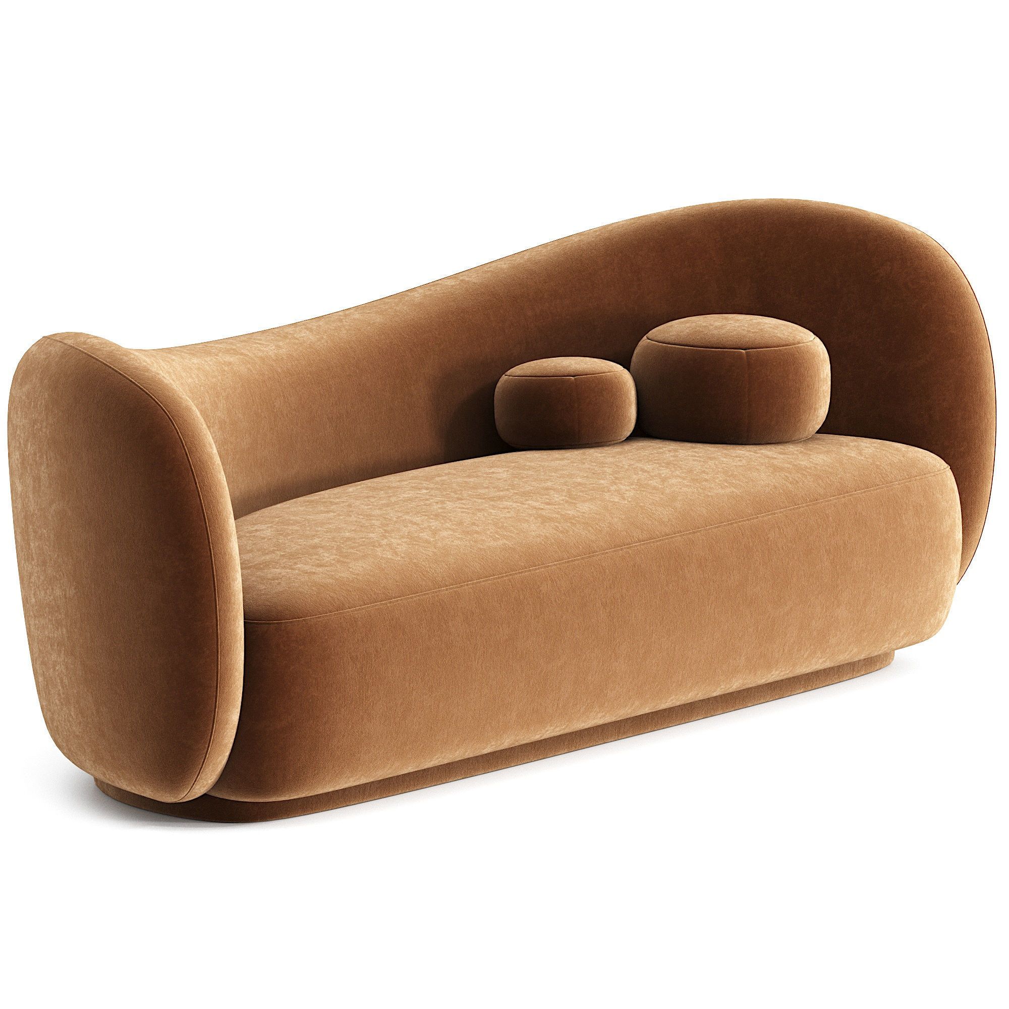 Diane sofa  3D model_2