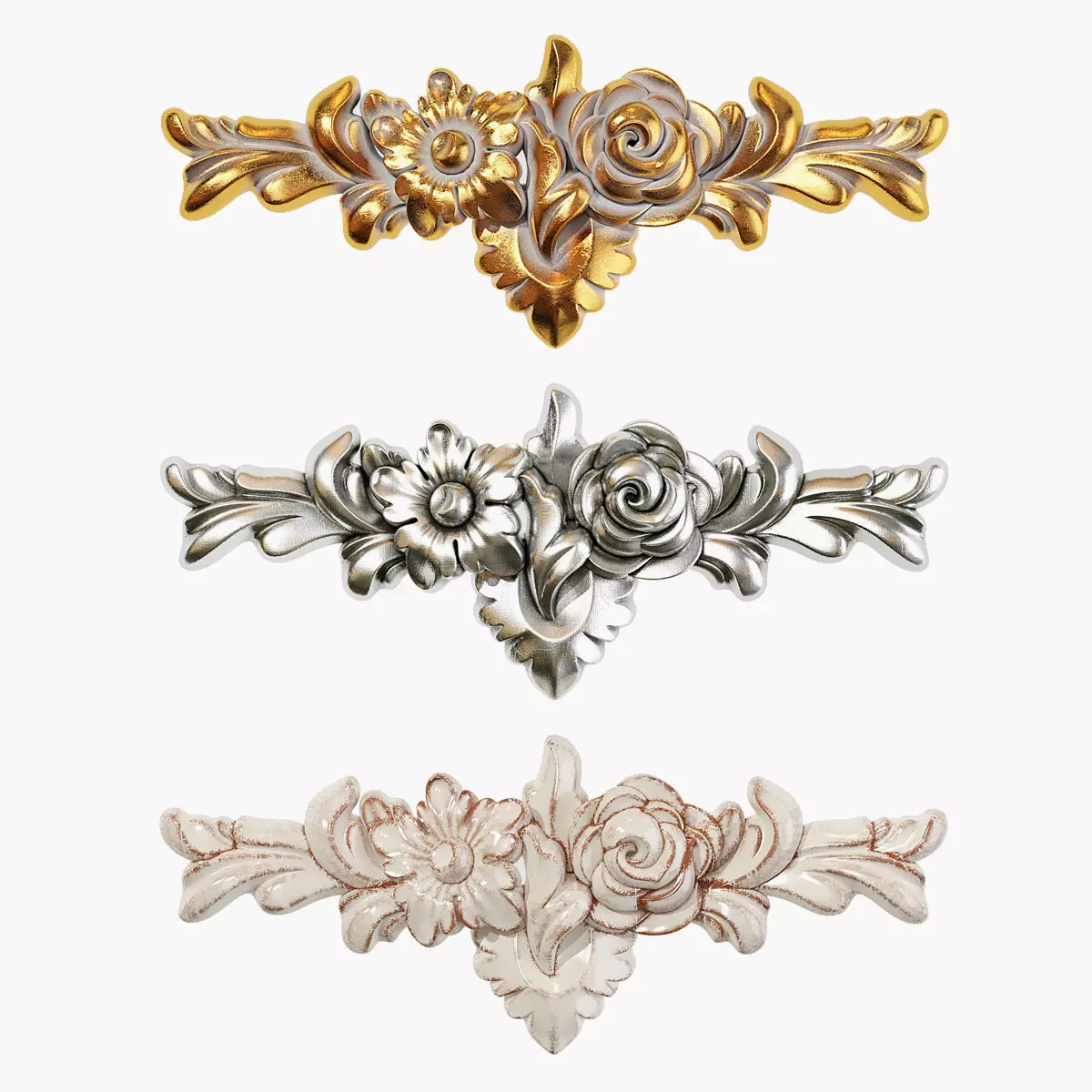 Classic carved 226 3D model_0