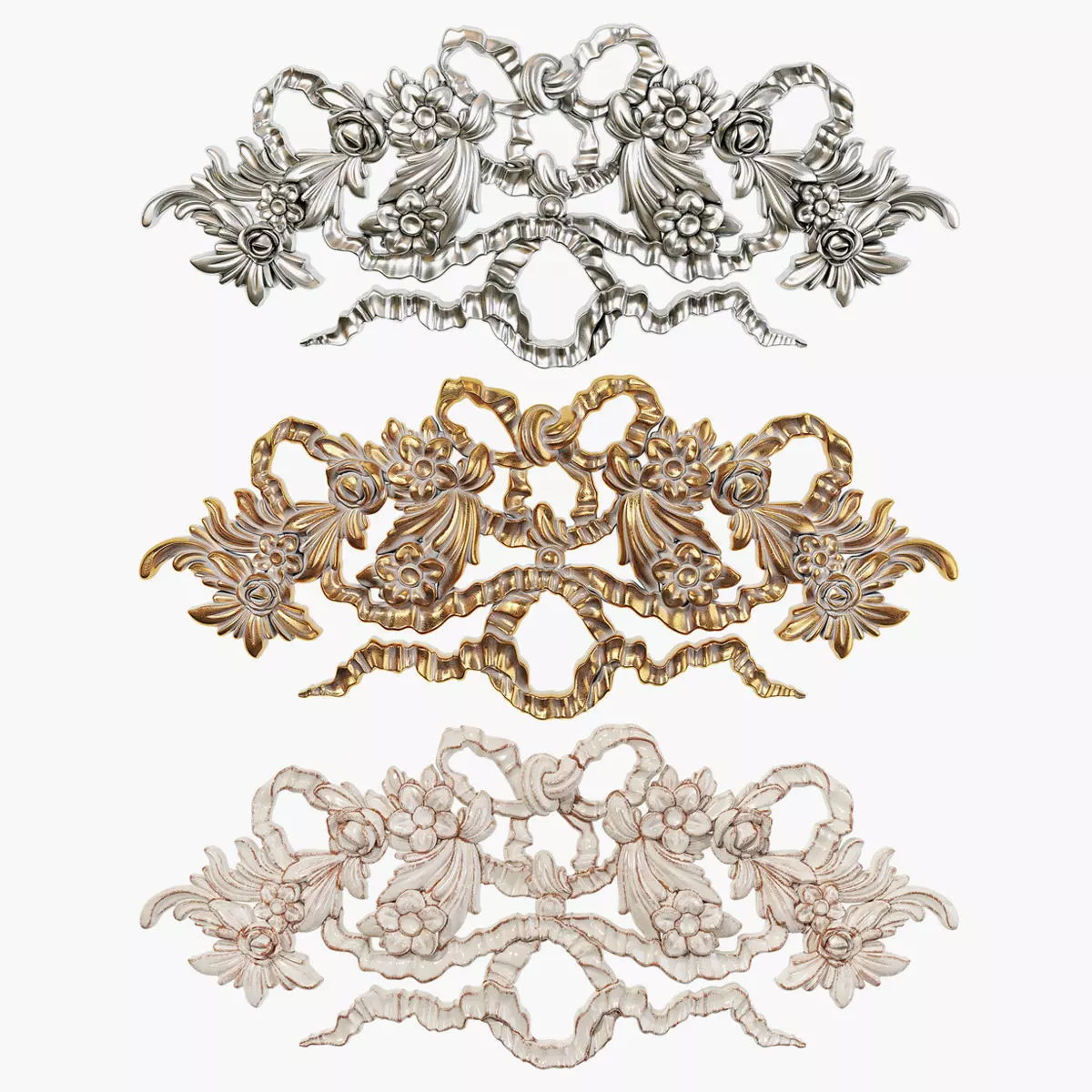 Classic carved 229 3D model_0