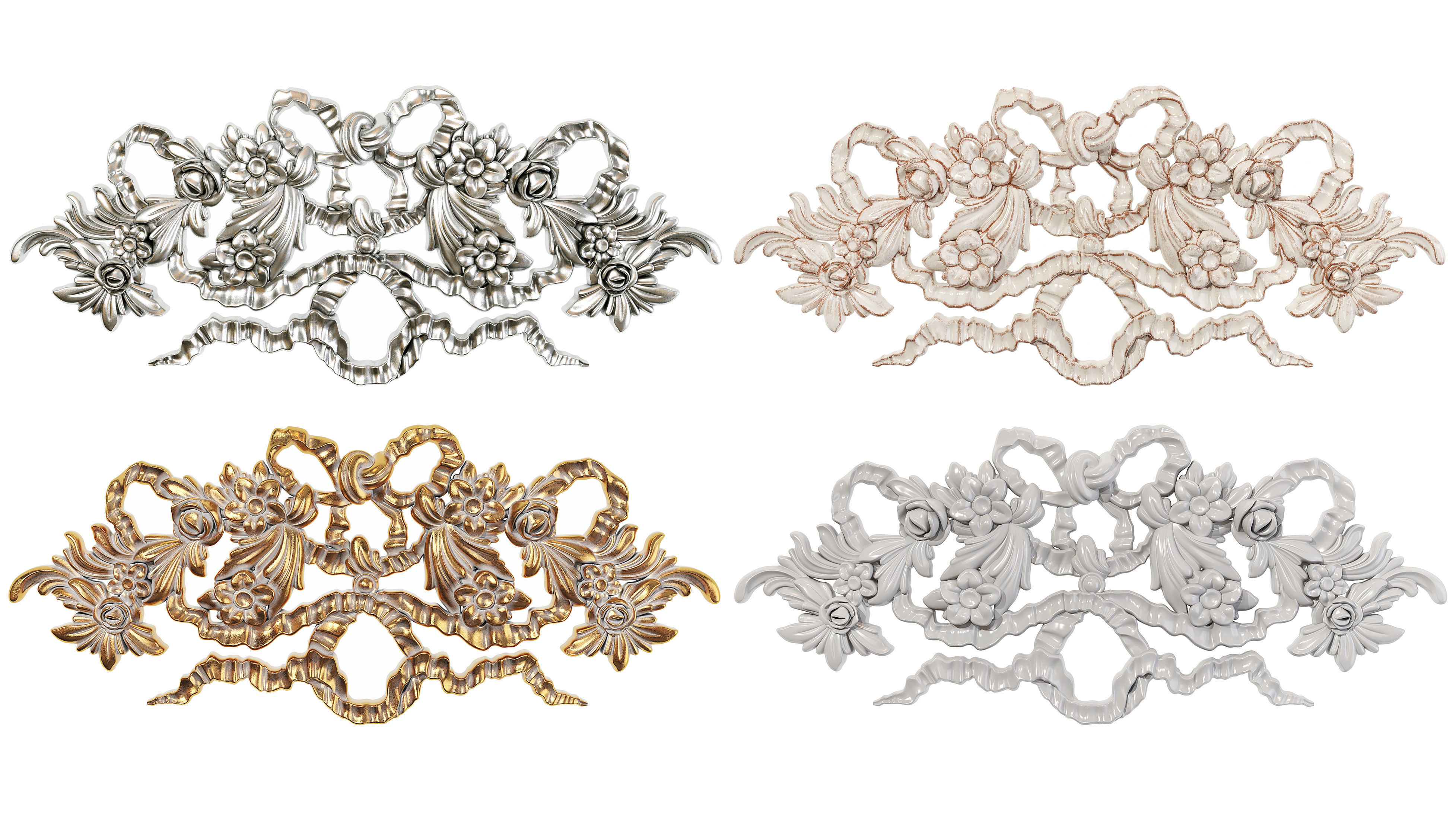 Classic carved 229 3D model_4