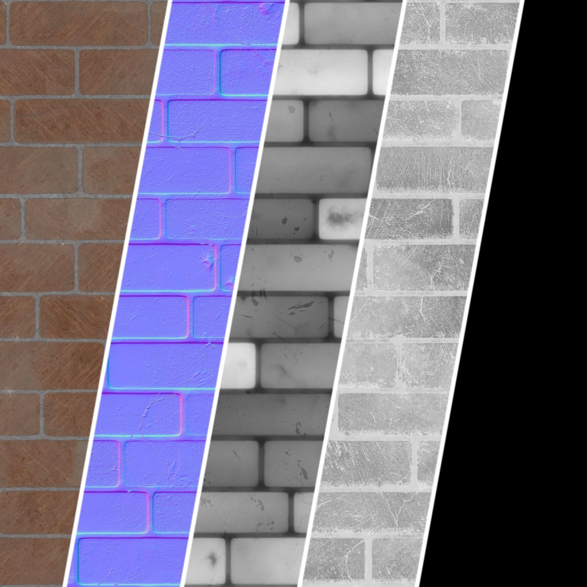 Stone Wall Materials 65- Decorative Stone Sbsar Pbr 4k Seamless Texture_6