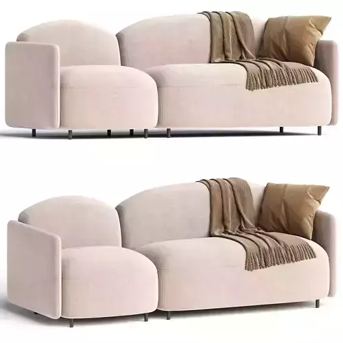 SOFT BEAT By arflex design 3d model