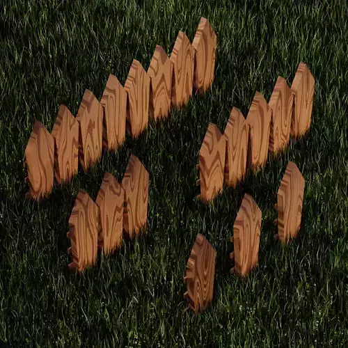 Fairy Tail Wooden Fence