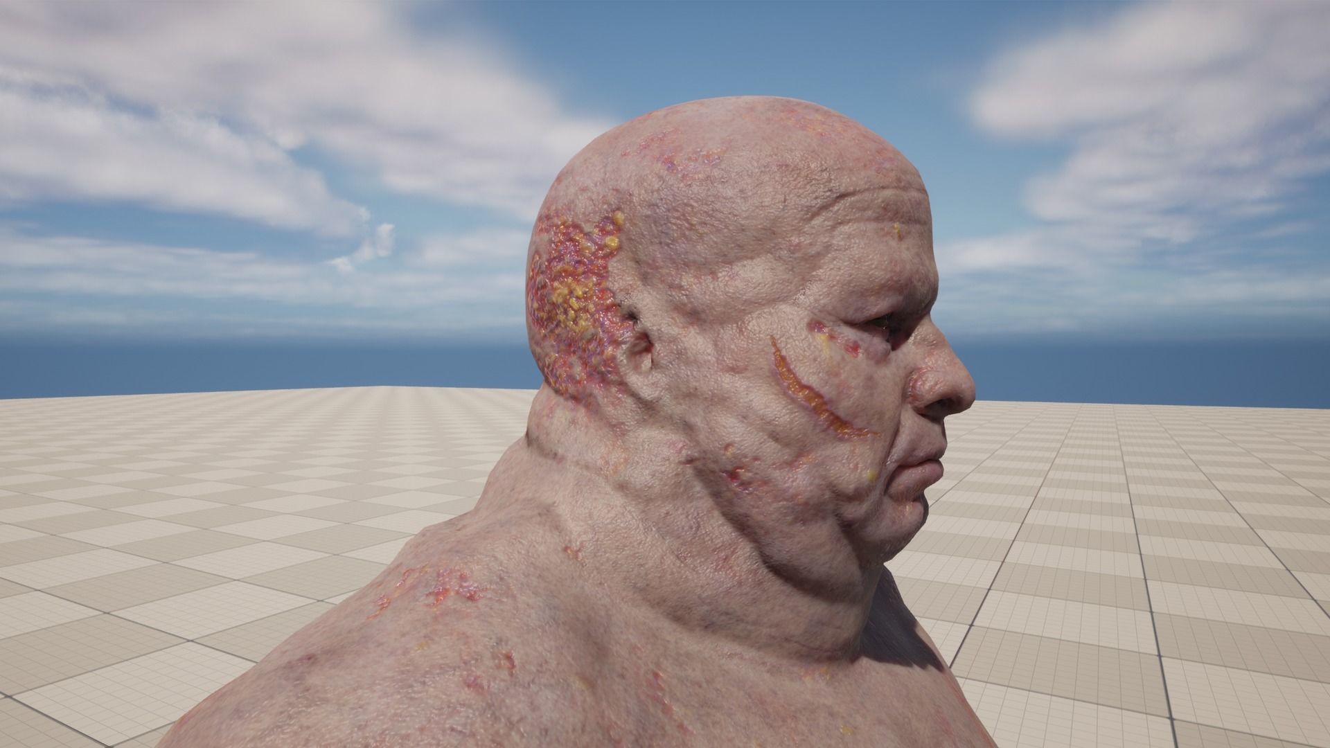 Mutant 01F   Low-poly 3D model_13