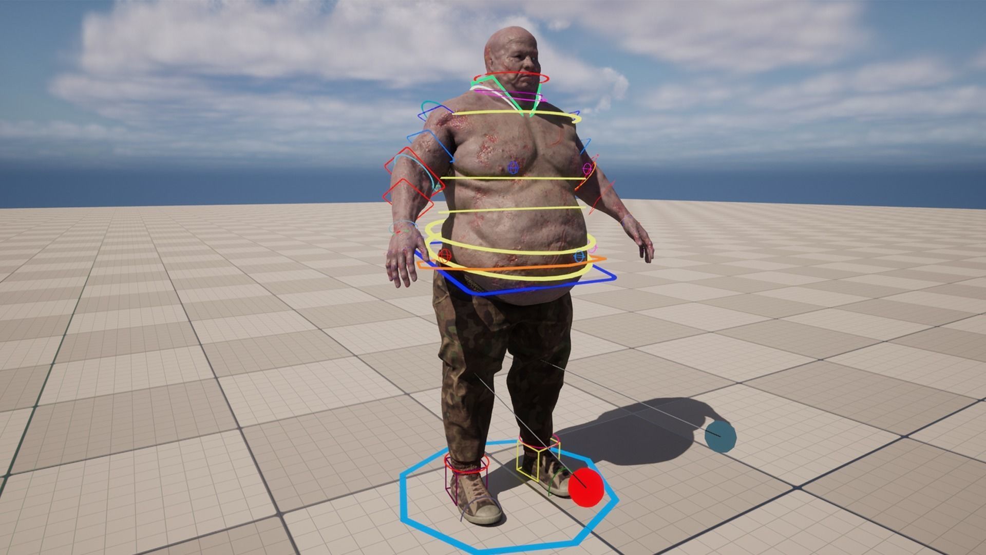 Mutant 01F   Low-poly 3D model_11