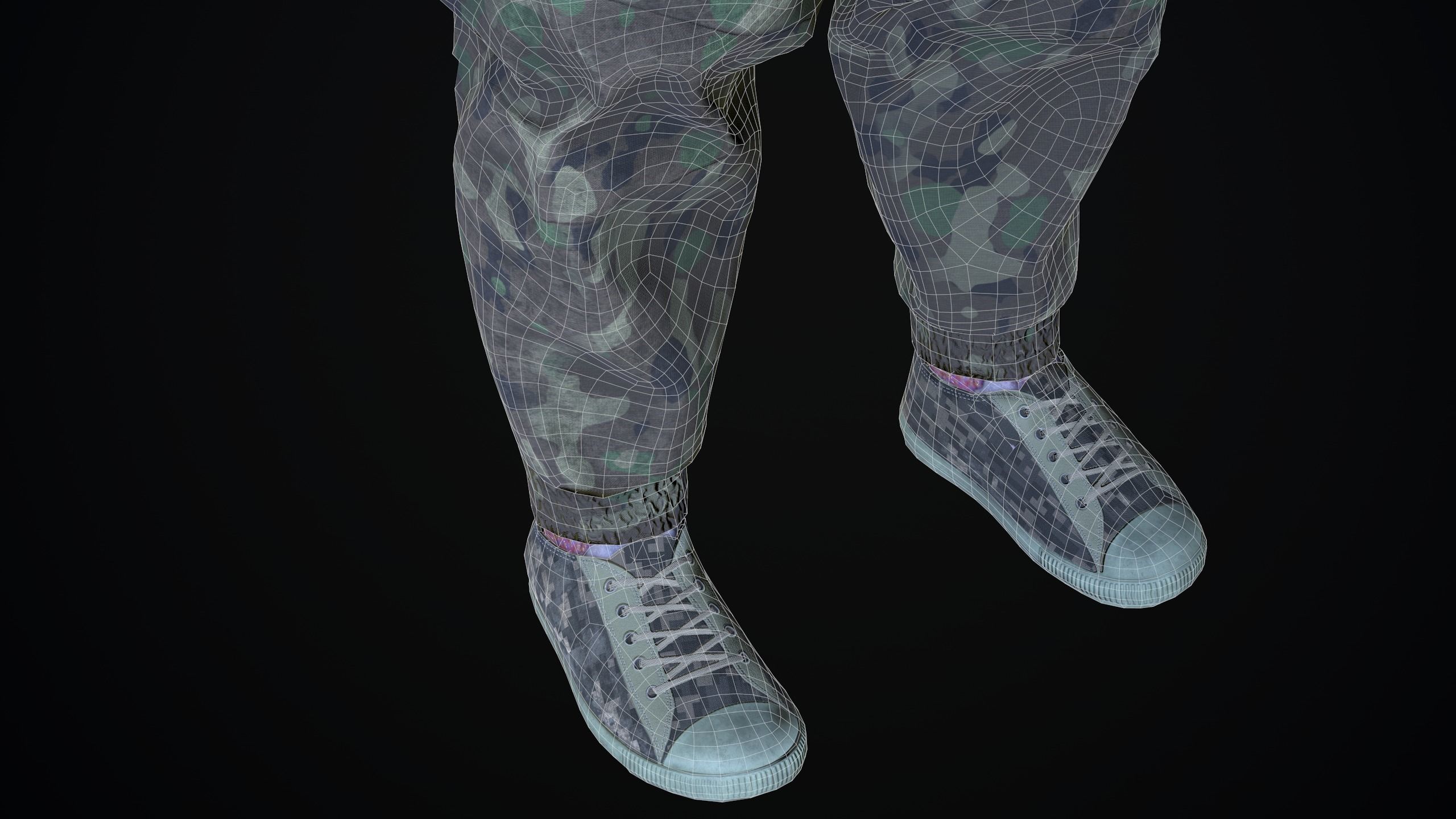 Mutant 01F   Low-poly 3D model_18