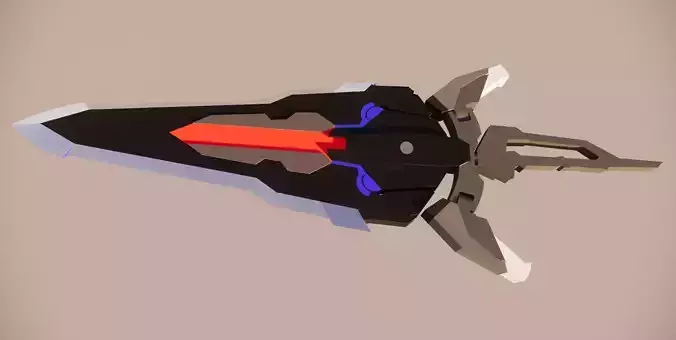 SUBARASHI GUNDAM SWORD 3D model