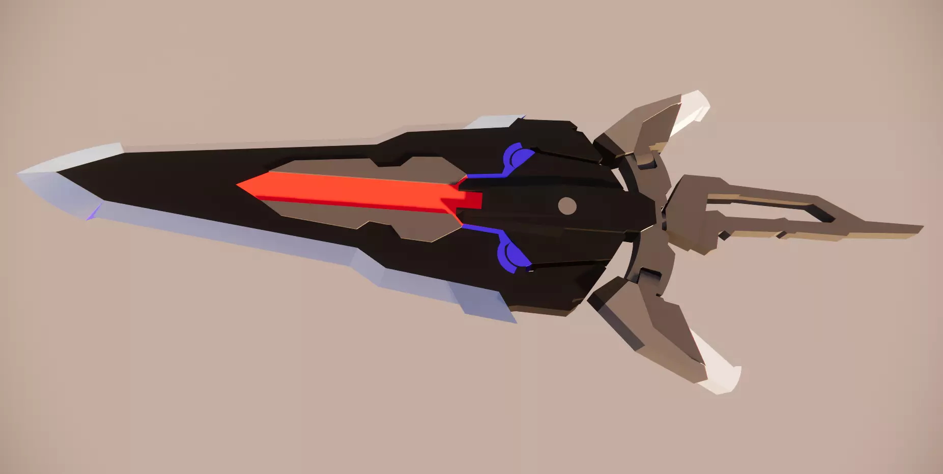 SUBARASHI GUNDAM SWORD 3D model_0