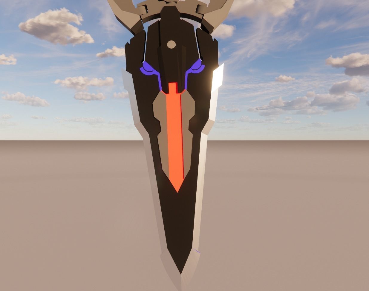 SUBARASHI GUNDAM SWORD 3D model_3