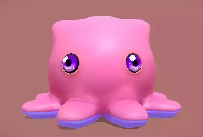 Cute Octopuss 1  - Animated