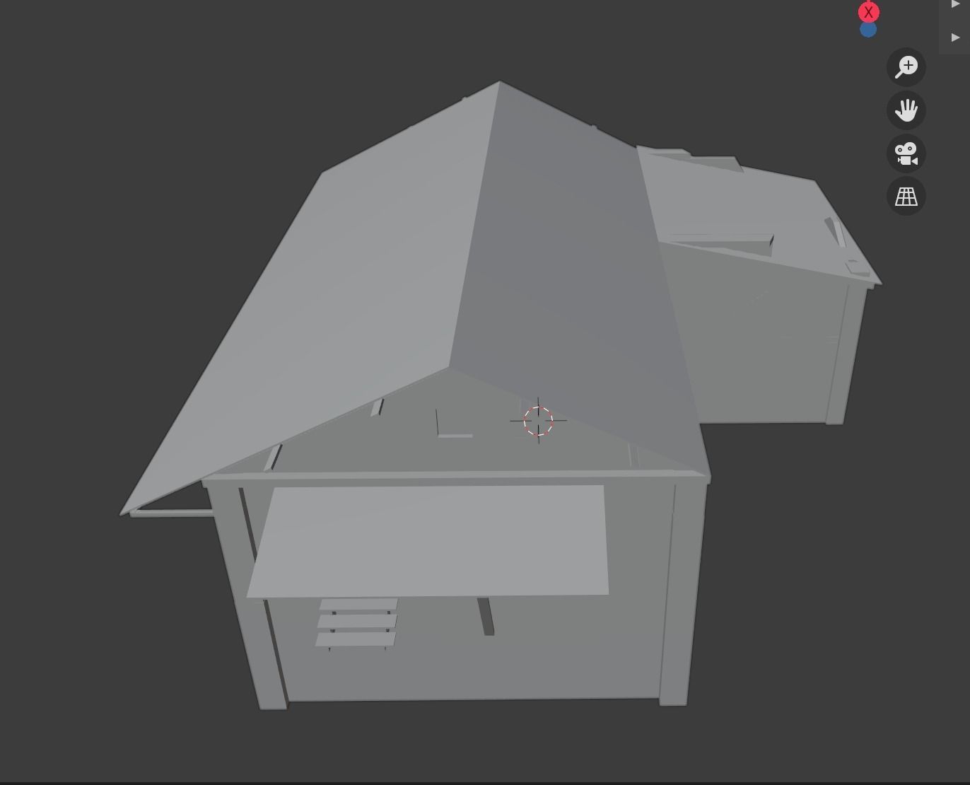 building house 21 Low-poly 3D model_2