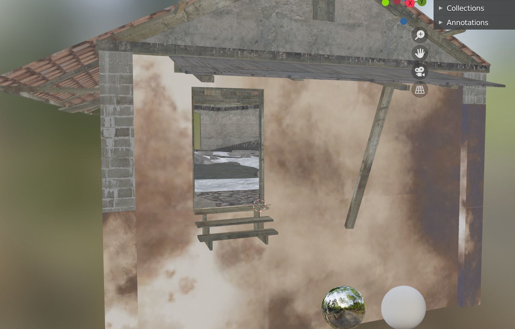 building house 21 Low-poly 3D model_6