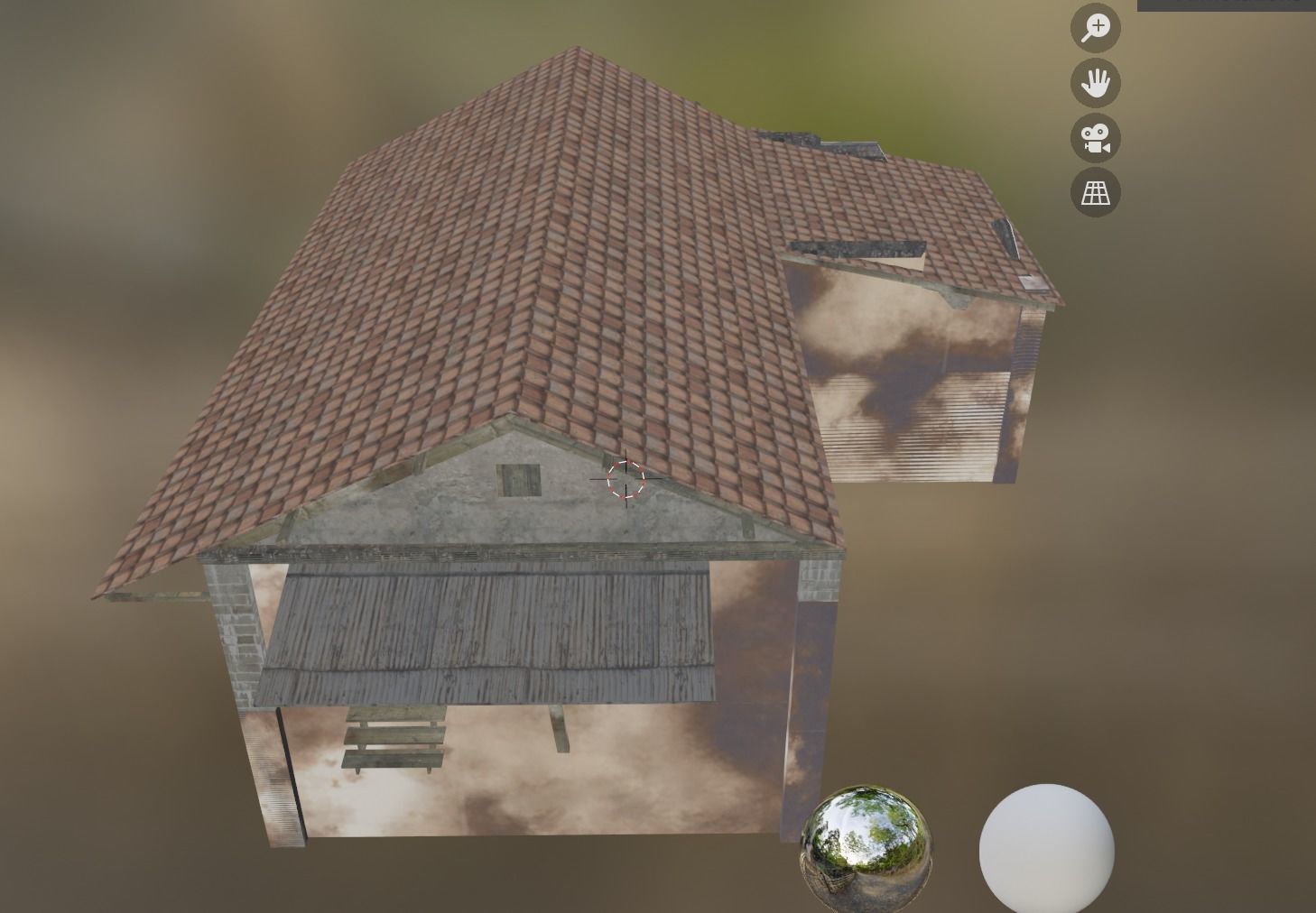 building house 21 Low-poly 3D model_1