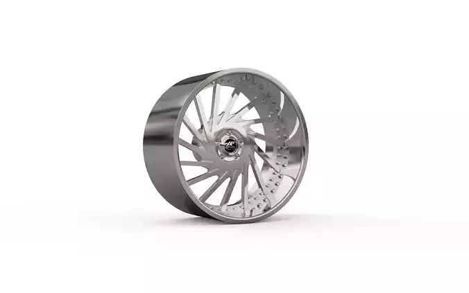 AMANI FORGED ALDO WHEEL 3D print model