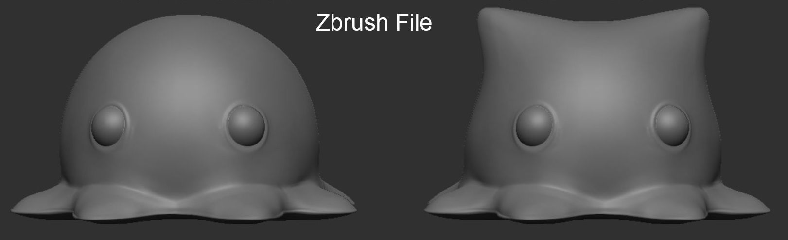 Cute Octopuss 2  - Animated Low-poly 3D model_14