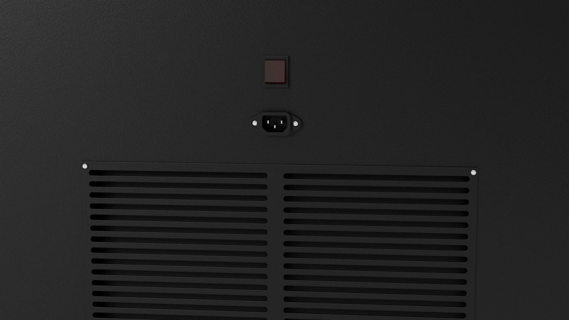 Digital Roll Up Advertising Banner Low-poly 3D model_12