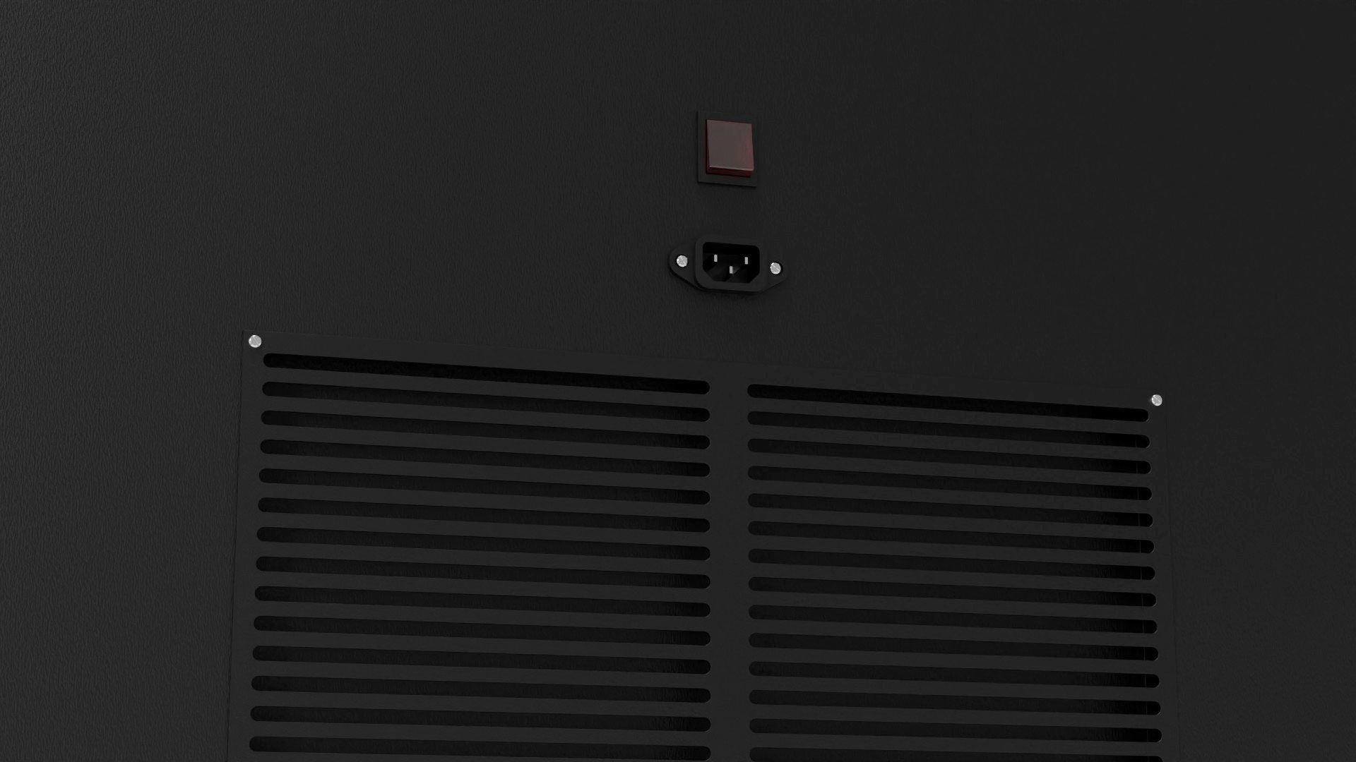 Digital Roll Up Advertising Banner Low-poly 3D model_26