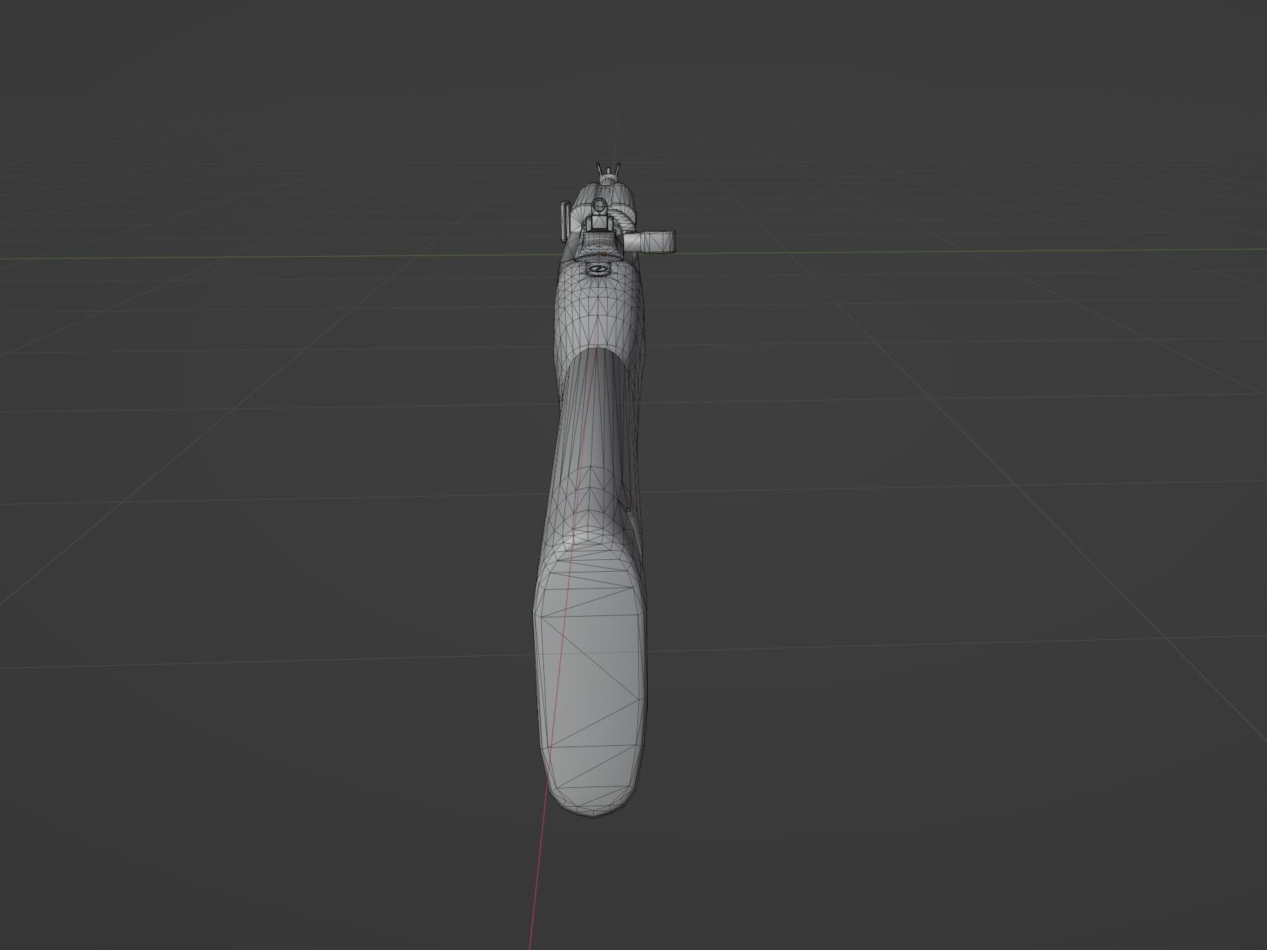 M1 M2 Carbine  Low-poly 3D model_3