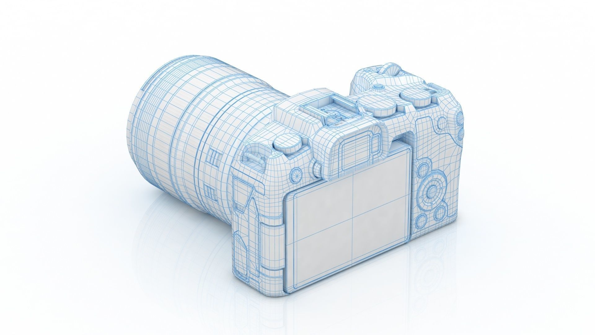 Canon EOS RP Mirrorless 3D model_13