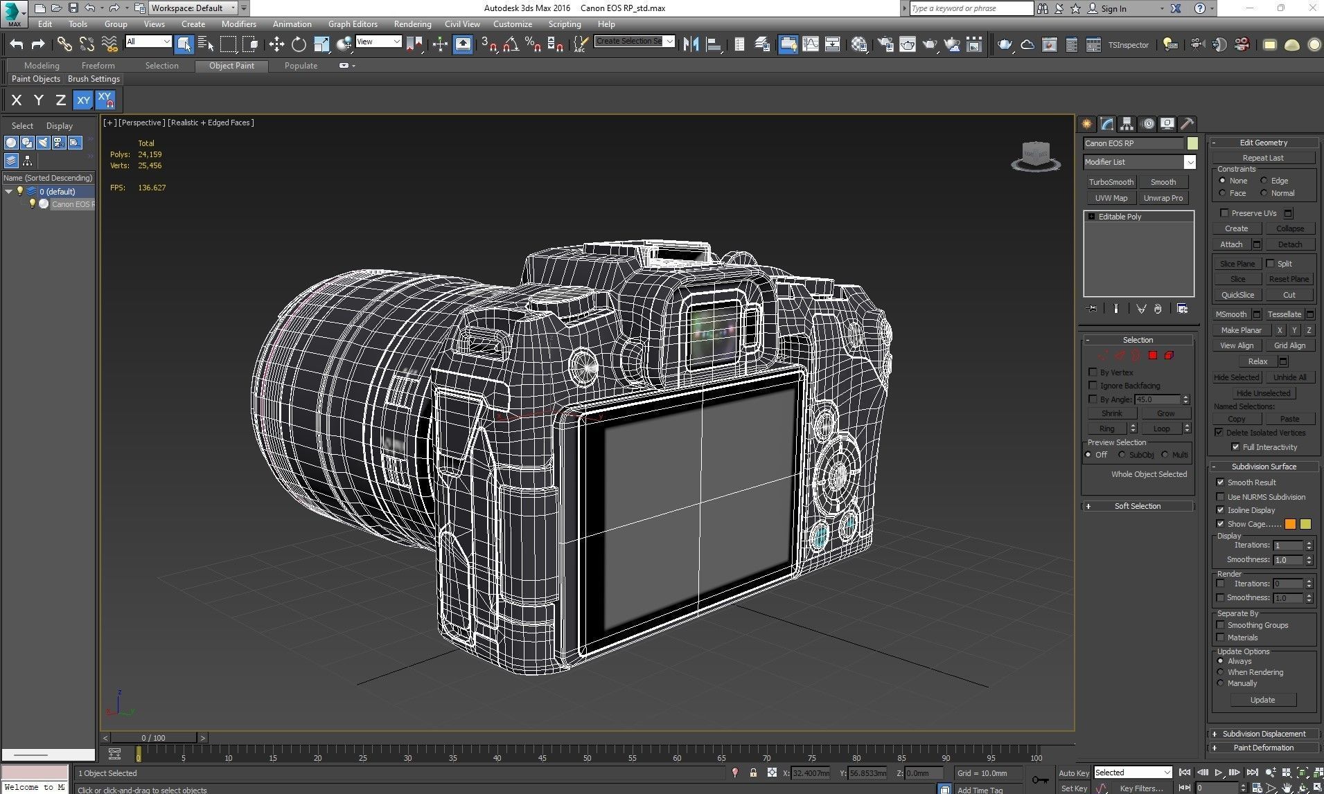 Canon EOS RP Mirrorless 3D model_20
