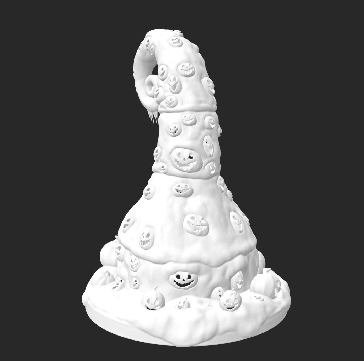 Haunted Mansion Holiday Nightmare Before Christmas Spiral hill 3D print model_1
