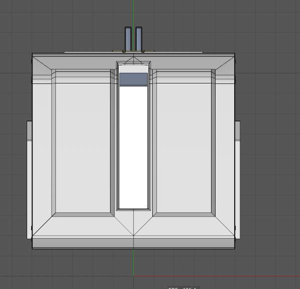 Futuristic crates hard surface realistic 3D model_5