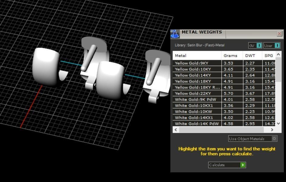 Earrings 3D print model_6