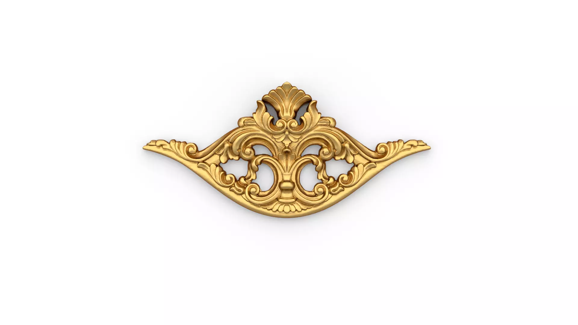 Classic decor ornament 309 3D model_0