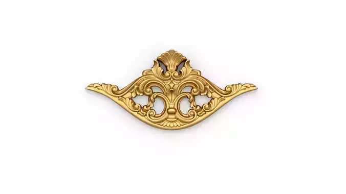 Classic decor ornament 309 3D model