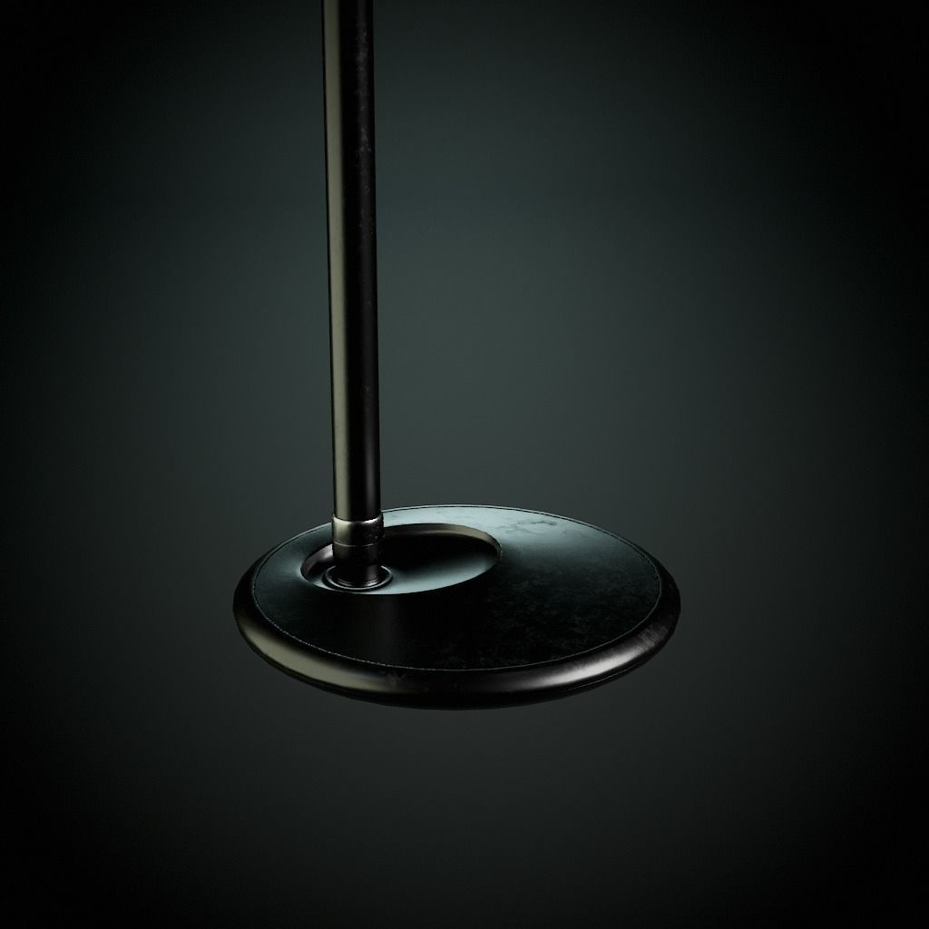 Modern Lamp Low-poly 3D model_7