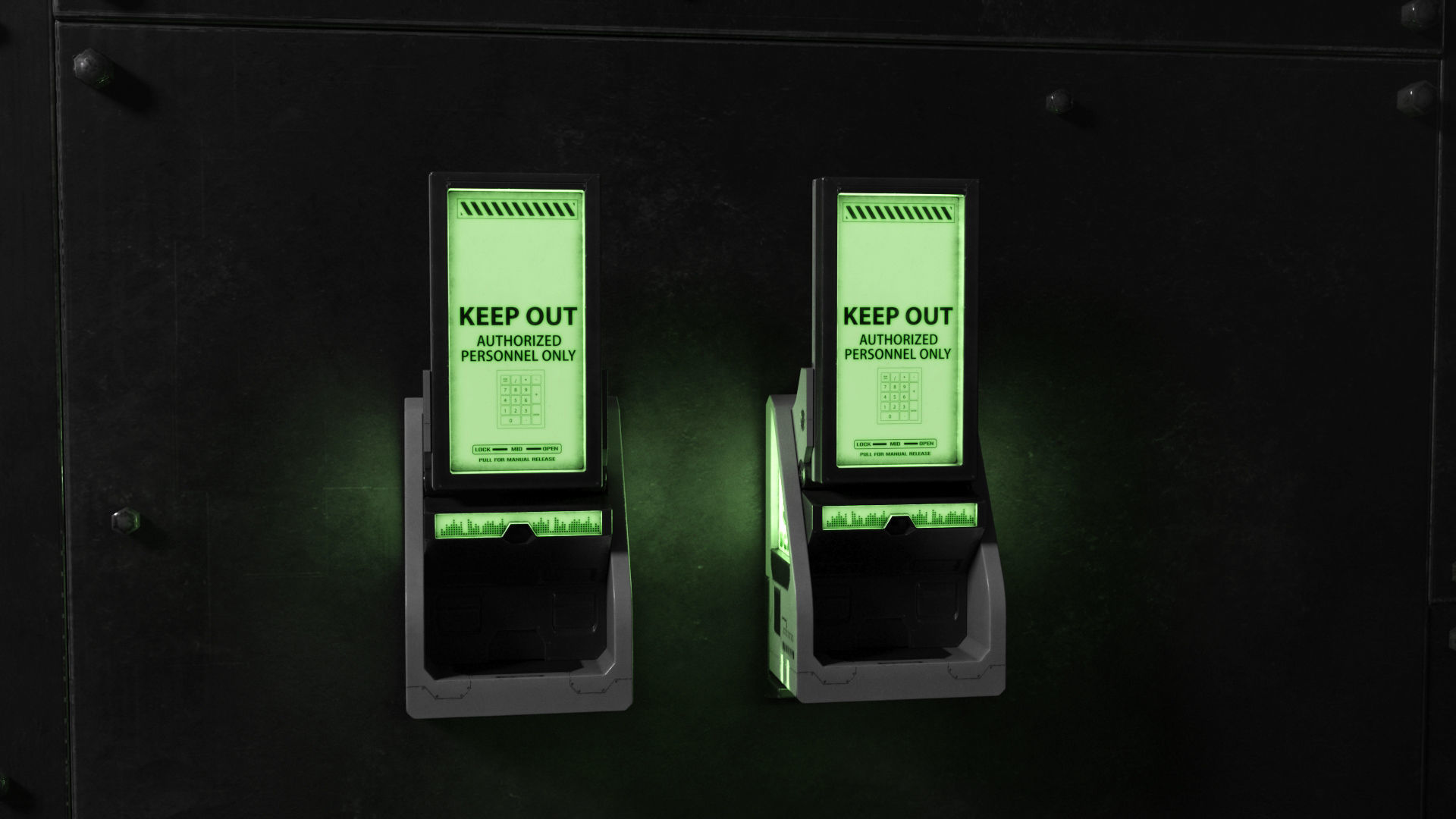 Sci Fi Scanner Display v4 Low-poly 3D model_4