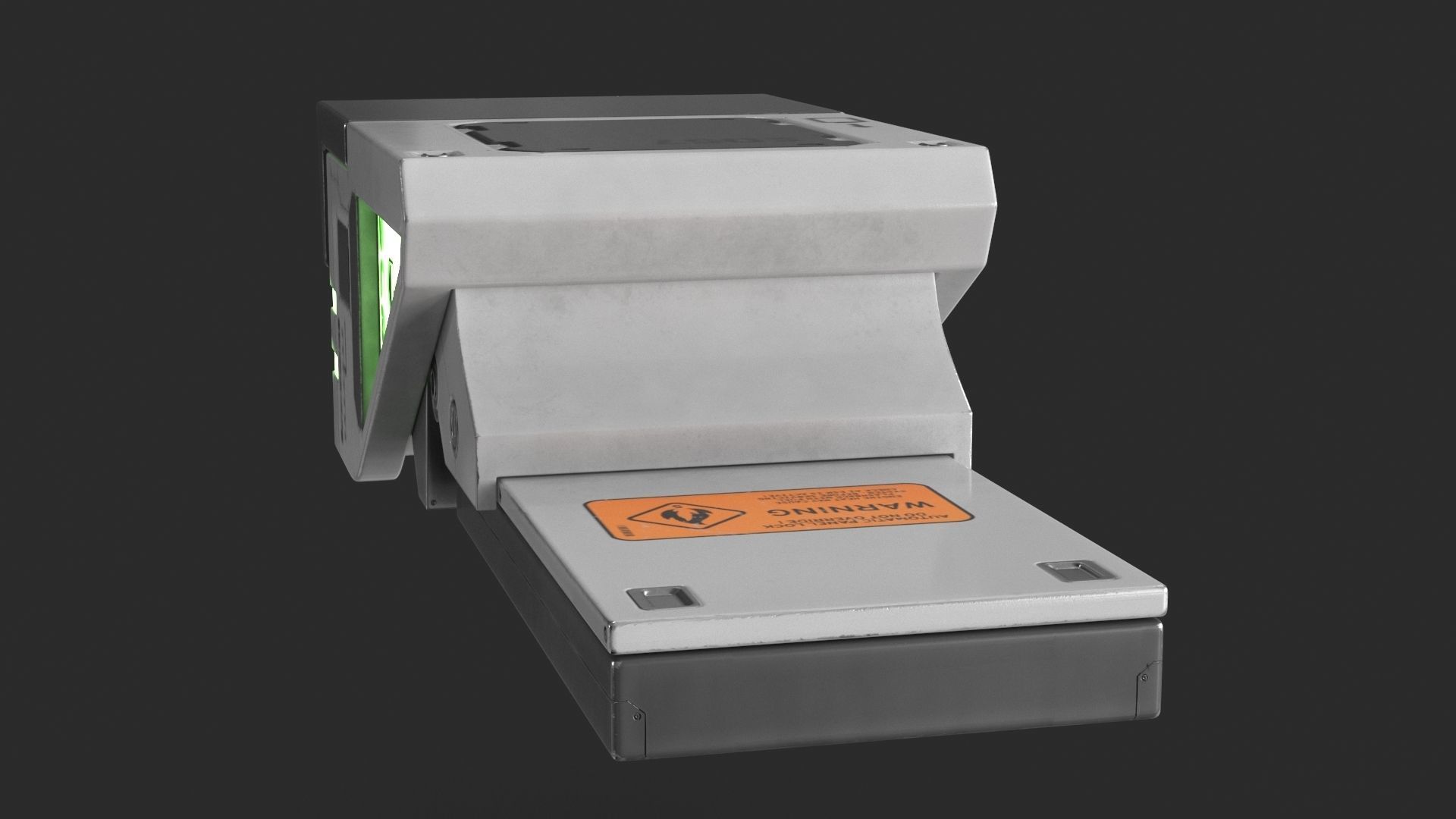 Sci Fi Scanner Display v4 Low-poly 3D model_16
